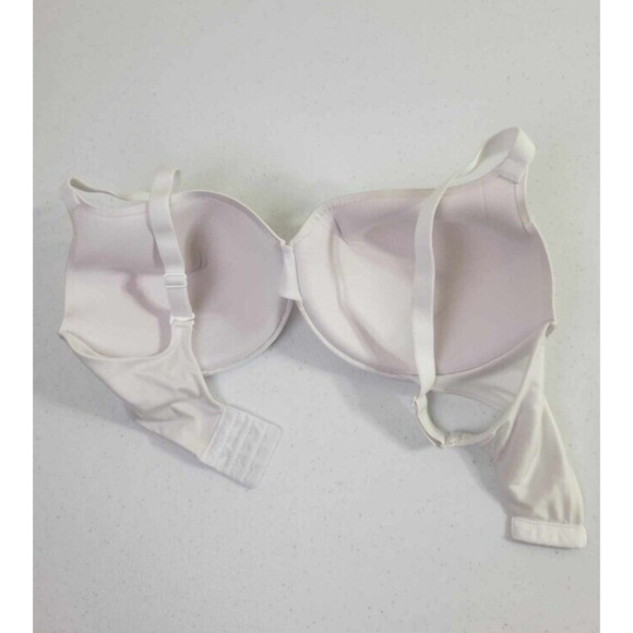 Maidenform Comfort Devotion White Full Coverage Underwire T-Shirt Bra Size 36DD - Picture 7 of 7